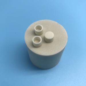 Crucible en céramique de nitrure d'aluminium personnalisé, crucible cylindrique en céramique AlN - Product Image 6