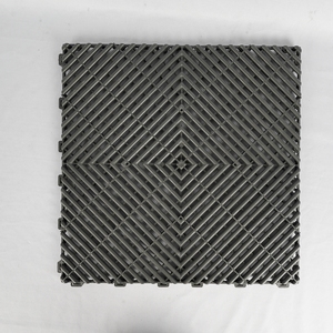 Piso de enclavamiento Garaje Baldosa de enclavamiento Piso de garaje de plástico de enclavamiento para azulejo de piso de lavado de autos - Product Image 5