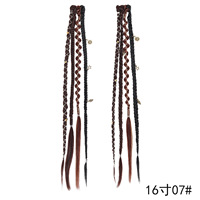 Extensions de cheveux synthétiques en fibre tressée en gros, texture légère et douce, options de couleurs OEM pour coiffures quotidiennes, dreadlocks