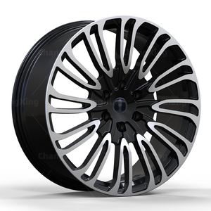 Jantes de voiture en alliage d'aluminium forgées polies à rayons multiples, design spécial, largement utilisées, personnalisées, 22/23/24 pouces - Product Image 1