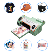 Nouvelle imprimante DTF de bureau améliorée A3 A4 pour les petites entreprises, machine d'impression DTF simple Xp600 pour les t-shirts textiles