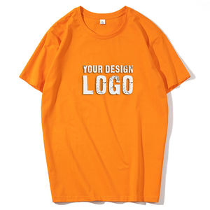 Camiseta de Hombre Informal de Moda, Delgada, Lisa, Holgada, Transpirable, de Algodón, de Media Manga, Lavada, Estilo Urbano, Talla Grande - Product Image 5