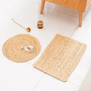 Best Selling Eye-Catching Seagrass Carpet Natural Seagrass Area Rug For Living Room Bedroom High Quality Play Mat Picnic Mat