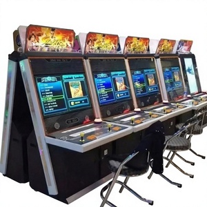 32 Zoll Retro Arcade Kampfspielautomat für Innenräume Münzbetriebener Metallkabinett für Unterhaltungszentren - Product Image 2