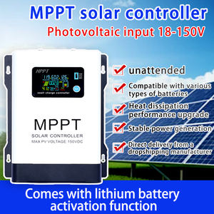 핫 세일 화이트 100A MPPT 태양광 충전 컨트롤러 리튬 배터리 활성화 기능 포함 - Product Image 3