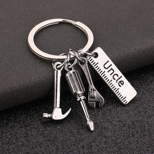 Portachiavi Papa da Bambini, Divertenti Portachiavi per Nonno e Papà, Regali per la Festa del Papà, Ringraziamento, Compleanno e Natale - Product Image 5