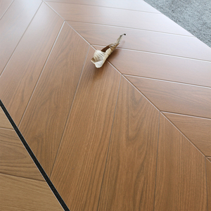 Baldosa de Porcelana con Aspecto de <span class=keywords><strong>Madera</strong></span> Retro, Baldosa <span class=keywords><strong>para</strong></span> <span class=keywords><strong>Piso</strong></span> con Acabado de Terciopelo y Patrón de Espiga <span class=keywords><strong>para</strong></span> Sala de Estar y Dormitorio - Product Image 3