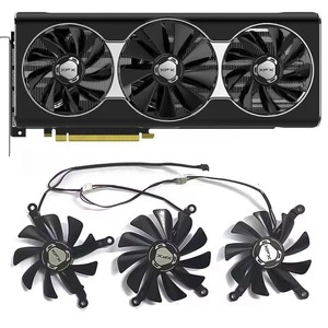Nuevo ventilador GPU RX 5700XT 95MM 85MM 4PIN CF1010U12S para <span class=keywords><strong>XFX</strong></span> RX <span class=keywords><strong>5600</strong></span> <span class=keywords><strong>XT</strong></span>, RX 5700, RX 5700 <span class=keywords><strong>XT</strong></span> ventilador de refrigeración de tarjeta gráfica - Product Image 1