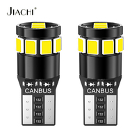 Luz LED Universal JIACHI T10 W5W 5W5 168 194 para Matrícula de Coche, Chip 3014, 12V-24V, Nueva, Certificación DOT