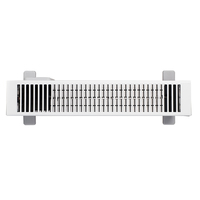 Calentador de Panel Convector Eléctrico de Pared/Mesa de Metal de 2000W con Programación Semanal ERP, Control Remoto y Calefacción de Fibra de Carbono con Protección contra Sobrecalentamiento