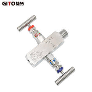 Collecteur à deux vannes 1/2'' NPT FXM pour tableau de bord, pièces et accessoires d'instruments - Product Image 2