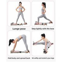 Planche de Pilates pliable multifonctionnelle en bois écologique pour la maison et la salle de sport – Vente en gros à chaud