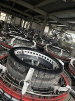 SANLONG SJ-FYB850-6 Machine à tisser circulaire informatisée pour sacs tissés en PP, 6 navettes, pour sacs de riz/farine/produits chimiques/ciment, moteur PLC