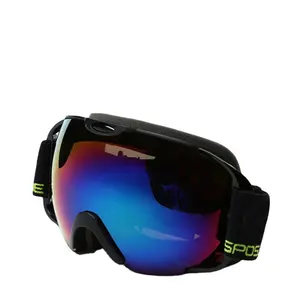 저렴한 새로운 디자인 TPU 프레임 단일 렌즈 스키 고글 맞춤 제작 도매 스노우 보드 안경