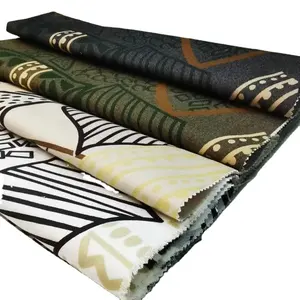 Tissus textiles d'impression numérique personnalisés chinois Tissu mélangé polyester/coton pour vêtement