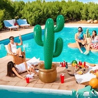 Pafu Mexicano Fiesta fête à thème Jumbo Cactus accessoire décor pour désert Western Cowboy thème jouets gonflables PVC Cactus accessoires de scène