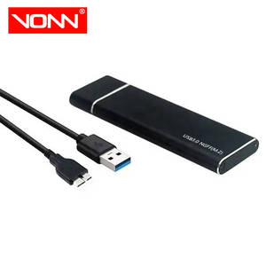Caja Adaptadora para Disco Duro USB 3.1 NVMe PCIe M.<span class=keywords><strong>2</strong></span> SSD, Lector de Tarjetas NGFF HDD, Convertidor de Disco Duro - Product Image 1