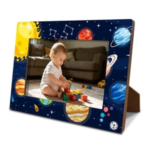 Cadre photo personnalisé en PVC 3D en forme de téléviseur rétro, OEM 4x6, décoration vintage pour la maison, cadeau, image en caoutchouc souple personnalisée - Product Image 1