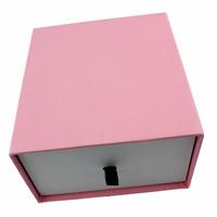 Caja de Regalo de Cartón Rígido con Logotipo Personalizado, Caja de Embalaje de Joyería de Papel de Lujo con Cinta y Tirador para Regalos Cosméticos