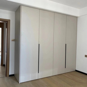 Armadio Moderno <span class=keywords><strong>in</strong></span> <span class=keywords><strong>Legno</strong></span> Premium Pronto <span class=keywords><strong>per</strong></span> il Montaggio con <span class=keywords><strong>Ante</strong></span> Scorrevoli, Arredamento Modulare <span class=keywords><strong>per</strong></span> Camere da Letto di Lusso - Product Image 2
