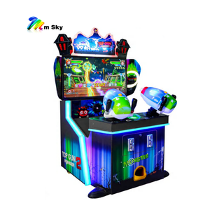 Machine d'arcade vidéo 3D pour enfants de 6 ans et plus, jeu de tir au laser à 2 joueurs, à monnayeur, avec tickets de récompense, pour usage intérieur uniquement, en anglais - Product Image 5