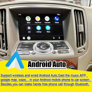 Interfaz de Actualización Multimedia Android Lsailt para Infiniti G37 G35 Skyline 370GT 207-2017 V36 Q40 Q60 con CarPlay Inalámbrico - Product Image 3