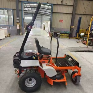 Tondeuse autoportée à braquage zéro, tracteur de pelouse à essence 4 temps, autopropulsée, lame rotative de qualité professionnelle - Product Image 4