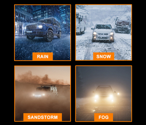 ชิป3570ไฟหน้า LED 50W 9006 9005ชุดไฟหน้า LED H4 H1โคมไฟ H3 H11ไฟรถยนต์ LED สว่างมาก H7หลอดไฟ LED - Product Image 5