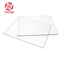 Plaque de polycarbonate PC FRP transparente creuse de 1 à 3 mm, tuile de toit traditionnelle transparente pour utilisation en supermarché