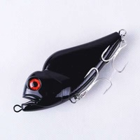 Leurre de pêche VIB The Brave, type Swimbait Stickbait, coulant, en ABS, 122mm 73g, pour Cabillaud, Bar, Truite, Marlin, en rivière, lac et ruisseau