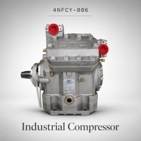 Compresseur Bitzer 4NFCY pour climatisation de bus, compatible avec les systèmes de climatisation des bus King Long, Higer et Zhongtong.