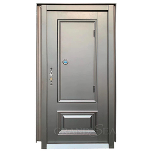 Liberia Modern Elegant Fire Proof Burglar Mesh Pu Painting Entrance Interior <strong>Security</strong> Steel Door for <strong>Office</strong> <strong>Building</strong> - Product Image 6