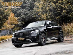 Paraurti Originale UKISS di Alta Qualità per <span class=keywords><strong>Mercedes</strong></span> Benz <span class=keywords><strong>GLC</strong></span> Coupé C253 16-19, Aggiornamento 20-22 GLC63 A-MG, Kit Carrozzeria con Fari e Fanali Posteriori Nuovi - Product Image 3