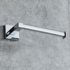 Porte-papier toilette Saint Ruijia en acier inoxydable avec base carrée, accessoires de salle de bain pour le rangement du papier toilette - Product Image 2