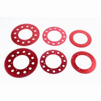 Pignon de karting en aluminium 6061 ou 7075 T6, 219 dents, 35 dents