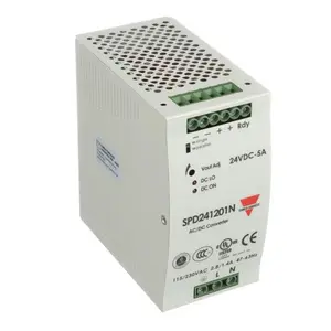 Brand New Carlo Gavazzi SPD241201N Power Supply AC-DC 24V 5A 93-264V In Enclosed DIN PFC Industrial 120W SPD Series Good Price