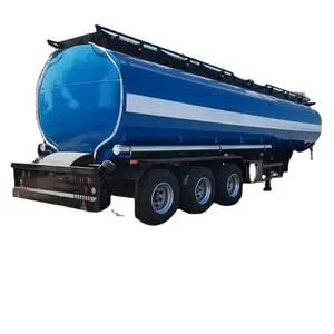 2/3/4 essieux 30000/40000/50000 litres huile/Diesel/essence/brut/eau/lait/Propane Transport acier monobloc réservoir de carburant/réservoir