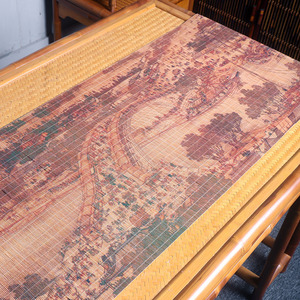 Bamboo Tea Mat 40x180cm Traditional Chinese Style Eco-Friendly <b>Table</b> <b>Runner</b> For Tea Room Decor - Product Image 4