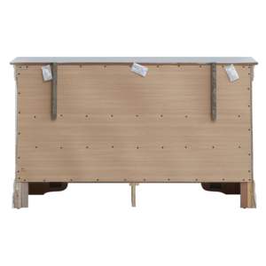 DB Glory Furniture Commode G6590-D Lorana avec Miroir Matériau Chêne Champagne Argent - Product Image 3