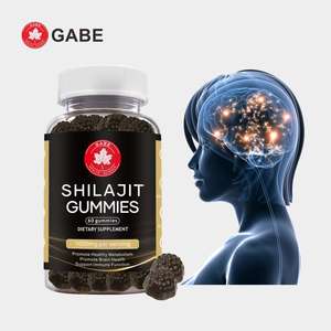Gomme di Shilajit Gold per il supporto metabolico e immunitario, resina minerale naturale, 60 pezzi con Ashwagandha e Curcuma - Product Image 6