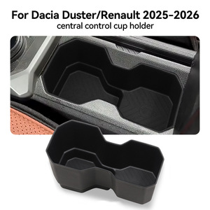 Support de Gobelet Central Premium pour <span class=keywords><strong>Console</strong></span> Intérieure, Accessoires pour Dacia <span class=keywords><strong>Duster</strong></span> Adventurer 25-26, Garantie 1 An Renault - Product Image 3