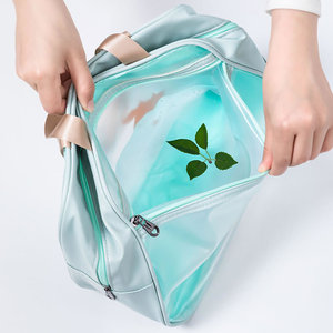 Wholesale Custom Summer Beach Swimming Transparent Pvc Toiletry <strong>Bag</strong> pink <strong>Makeup</strong> case Cosmetic Travel <strong>Bags</strong> <strong>with</strong> Shoe <strong>Compartment</strong> - Product Image 4