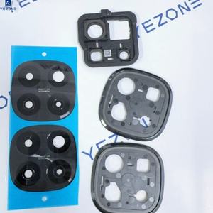 Yezone Vente en gros Verre de caméra arrière pour <span class=keywords><strong>Iphone</strong></span> <span class=keywords><strong>11</strong></span> 12 13 14 15 16 17 Pro Max 13Mini Xr Xs 14Plus <span class=keywords><strong>Lentille</strong></span> de couverture de caméra arrière Autocollant 3M - Product Image 2