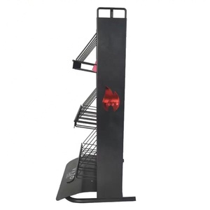 Tùy chỉnh dây kim loại truy cập hàng đầu hiển thị đứng <span class=keywords><strong>3</strong></span> tầng vẻ đẹp trang điểm cửa hàng mỹ phẩm Rack hiển thị sơn móng tay hiển thị - Product Image 5