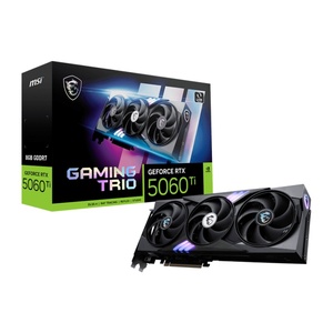 การ์ดจอเกมมิ่งสำหรับเดสก์ท็อป RTX5060 Ti 8G GAMING TRIO รุ่นใหม่ล่าสุด พร้อมพัดลมระบายความร้อน  อินเทอร์เฟซ 128 บิต การ์ดจอเกมมิ่ง 506 - Product Image 1