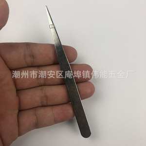 ขายตรงจากโรงงาน ชุดแหนบสามชิ้น รุ่นเครื่องมือช่าง แหนบสแตนเลส แหนบ DIY แบบโค้งและแบบตรง - Product Image 3