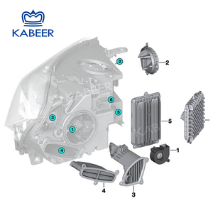 Unité de commande pour Ballast de phare de voiture, pièces de rechange automatiques, pour BMW 1 3 <span class=keywords><strong>4</strong></span> 5 <span class=keywords><strong>6</strong></span> 7S X1 X2 X3 X4 X5 X6 X7 - Product Image 2