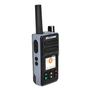 Ecome ET-A43 poc trunking de rádio em dois sentidos pequeno BF 4g lte gsm walkie talkie