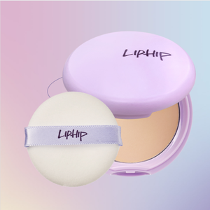 LIPHIP Blur <b>Powder</b> Pact 02 Natural Sebum Control <b>Compact</b> <b>Powder</b> Soft Focus Blurring Effect Long Lasting Matte Finish - Product Image 5