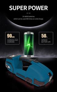 Cercleuse verticale entièrement automatique à haute résistance 2700N Cercleuse automatique Pp pour oeufs - Product Image 4